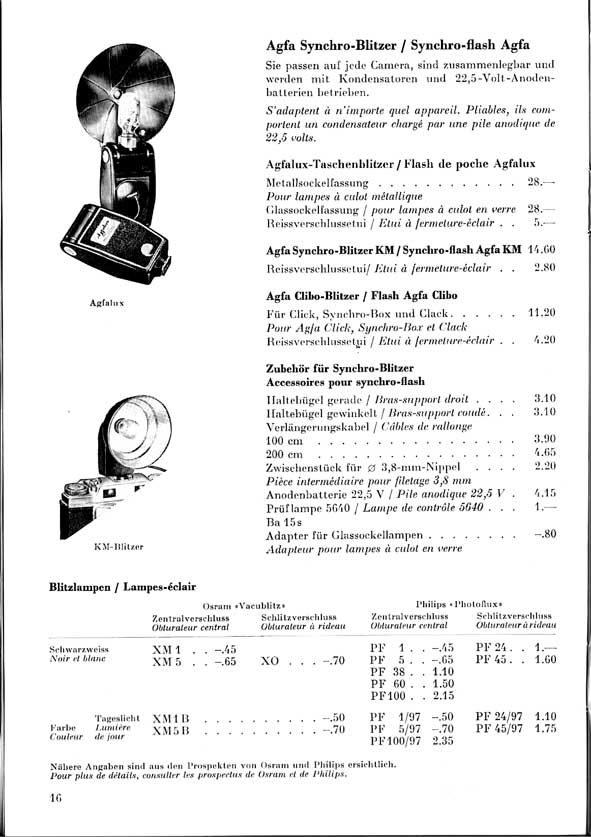 Page du flash Agfalux